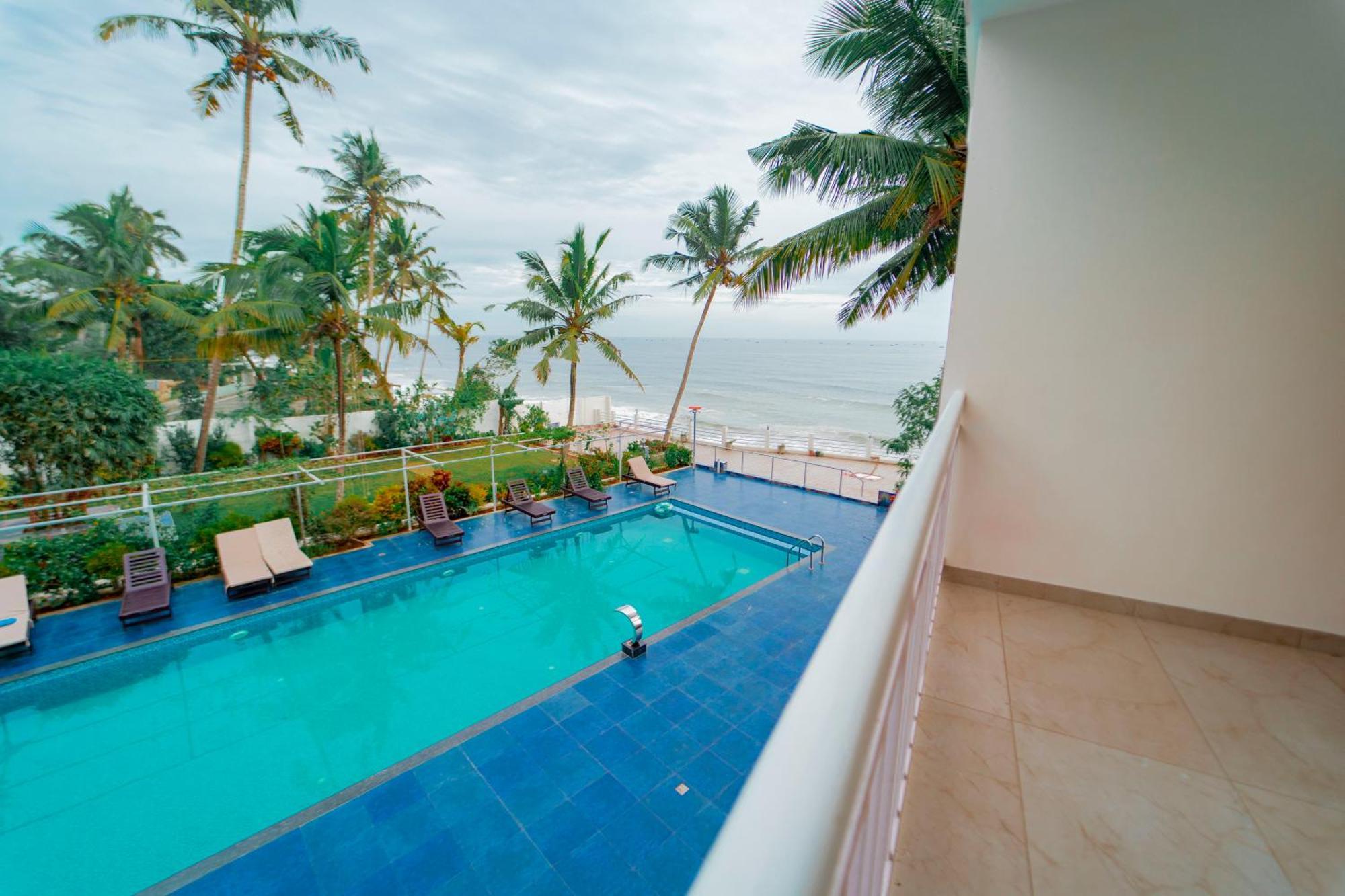 Skylar Seaview Beach Resort & Ayurveda Varkala Exterior foto